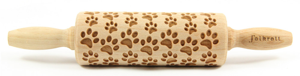 Nudelholz Hundepfote Junior 23cm