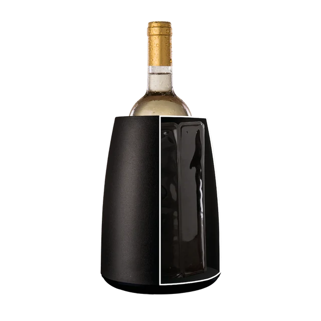 Aktiv Weinkühler Elegant schwarz, Faltschachtel