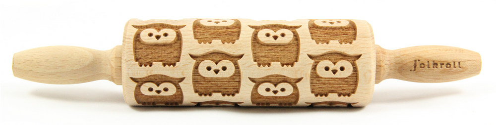 Nudelholz Eule Junior 23cm
