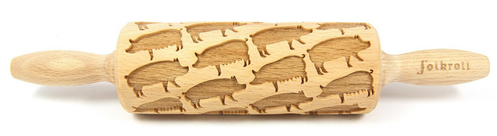 Nudelholz Schwein Junior 23cm