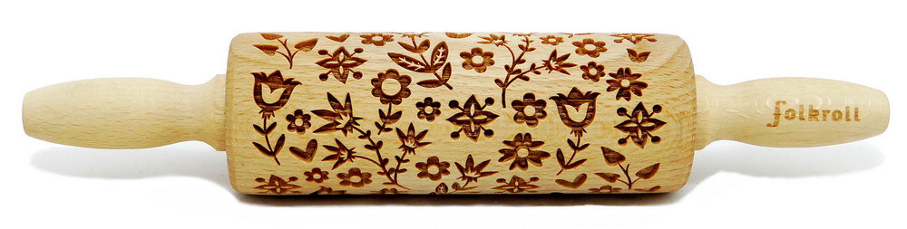 Nudelholz Flower Power Junior 23cm