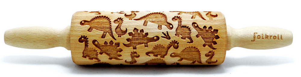 Nudelholz Dinosaurier Junior 23cm