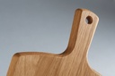 Schneid- und Servierbrett Eiche 430x250x19mm