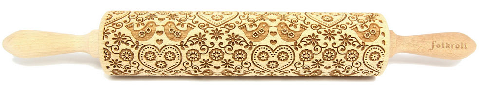 Nudelholz Taube Groß 43cm