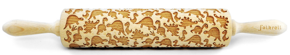 Nudelholz Dinosaurier Groß 43cm