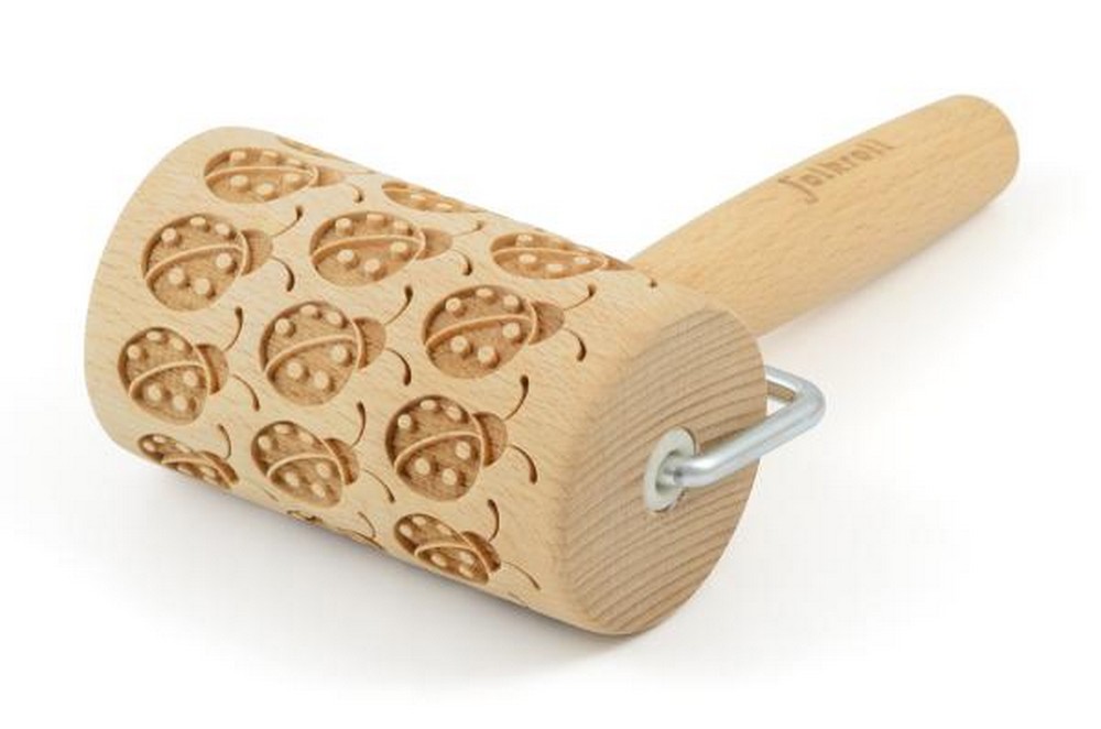 Nudelholz Marienkäfer Mini 9,5cm