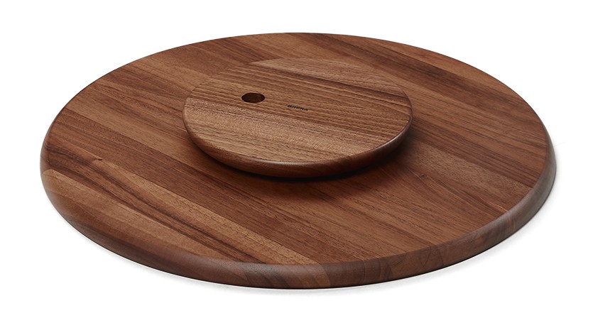 Serviertablett rund und drehbar