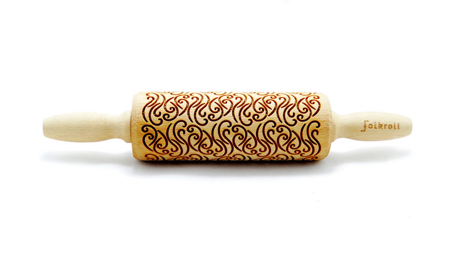 Nudelholz Flourishes Junior 23cm