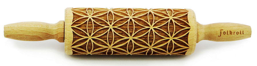 Nudelholz Lebensblume Junior 23cm