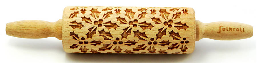 Nudelholz Stechpalme Junior 23cm