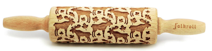 Nudelholz Elch Junior 23cm