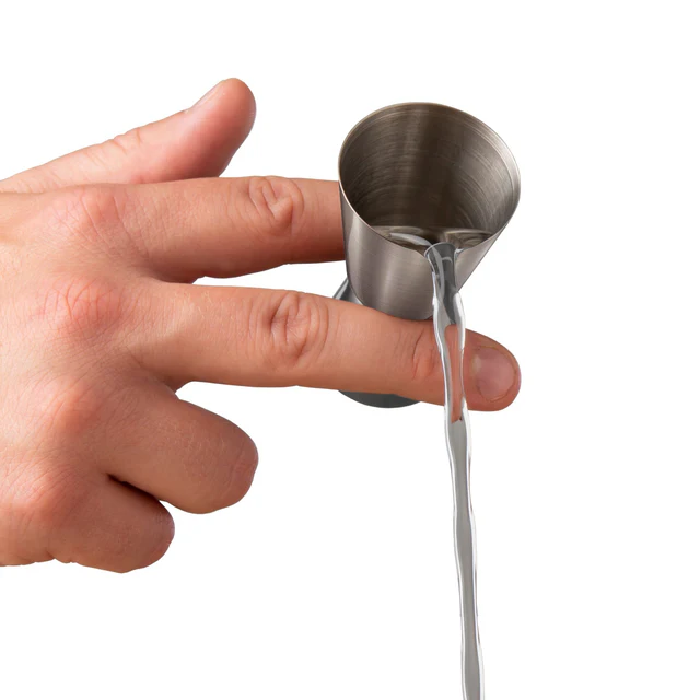 Double Jigger aus Edelstahl, Karte