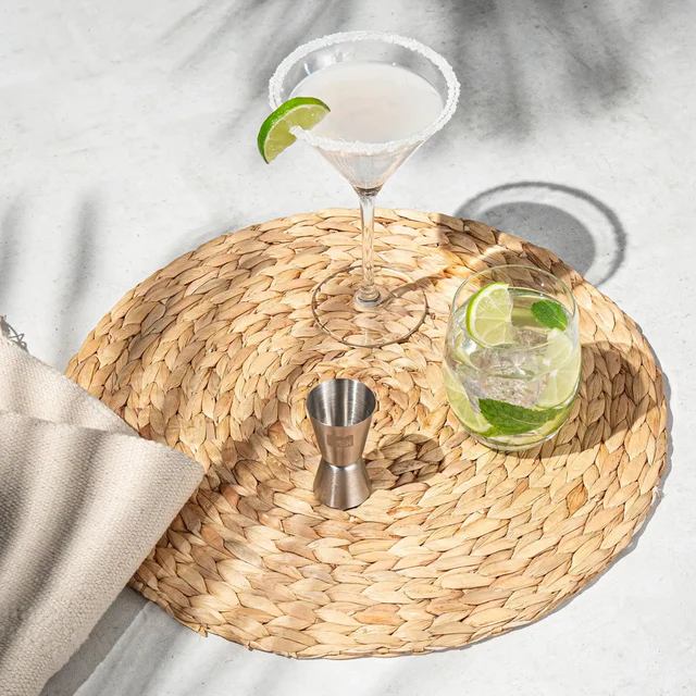 Double Jigger aus Edelstahl, Karte