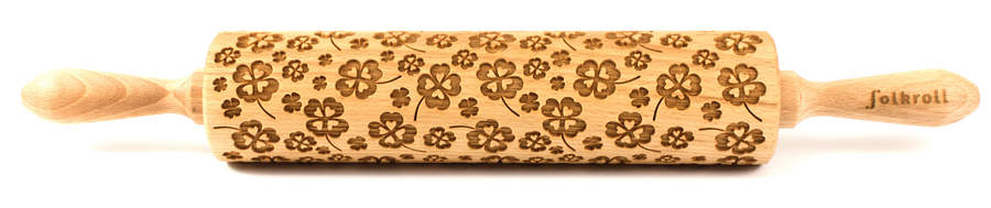 Nudelholz Klee Groß 43cm