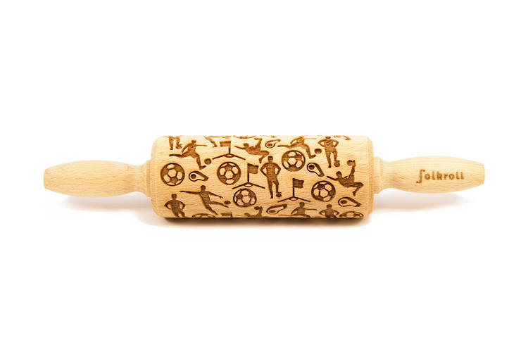 Nudelholz Fußball Junior 23cm