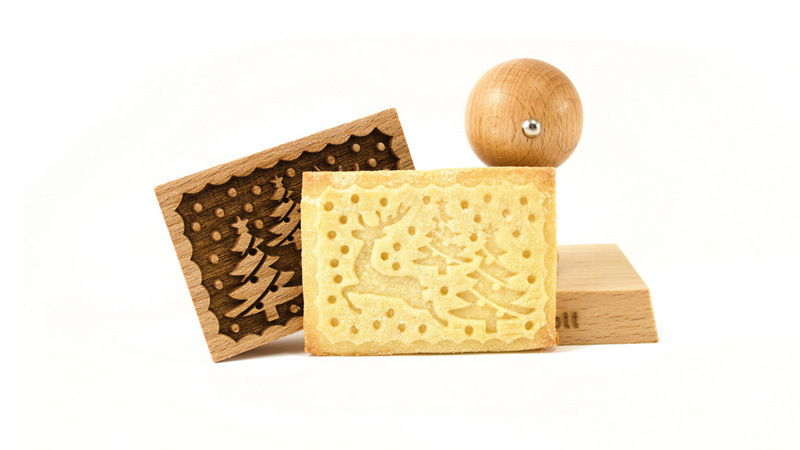 Stempel Rentier rechteckig