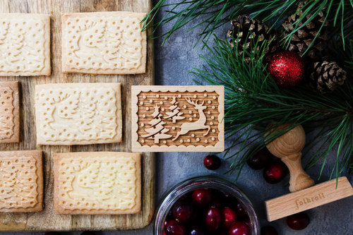 Stempel Rentier rechteckig