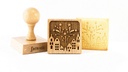 Stempel New Year quadratisch