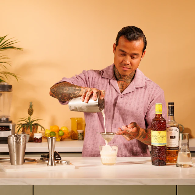 Cocktail Sieb Faltschachtel