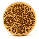 Stempel Blumen rund