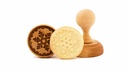 Stempel Schneeflocke rund