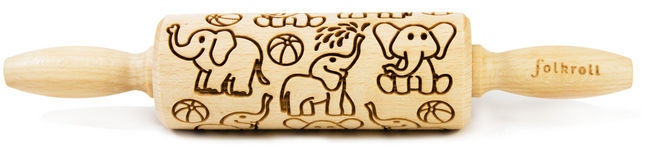 Nudelholz Elefant Junior 23cm