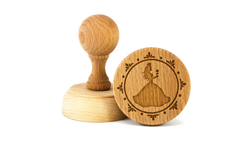 Stempel Prinzessin rund