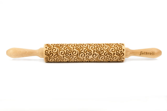 Nudelholz Blütenzeit Medium 37cm