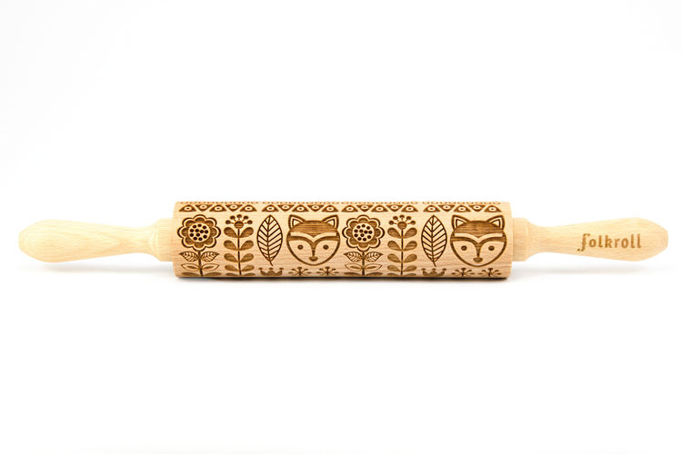 Nudelholz Finnisches Muster Medium 37cm