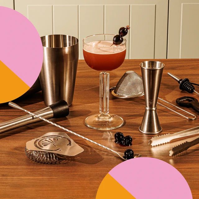 Cocktail Set Plus 7tlg, Faltschachtel