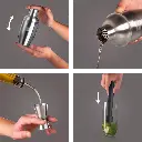 Cocktail Set Basic 3tlg, Faltschachtel