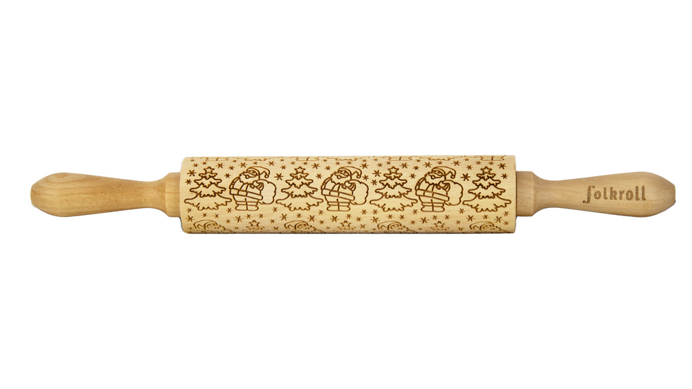 Nudelholz Santa Claus Medium 37cm