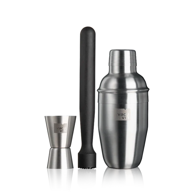 Cocktail Set Basic 3tlg, Faltschachtel