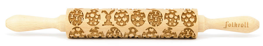 Nudelholz Frohe Ostern Medium 37cm