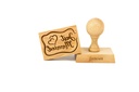 Stempel Just Married rechteckig