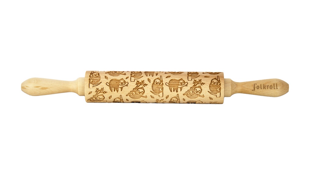 Nudelholz Faultier Medium 37cm