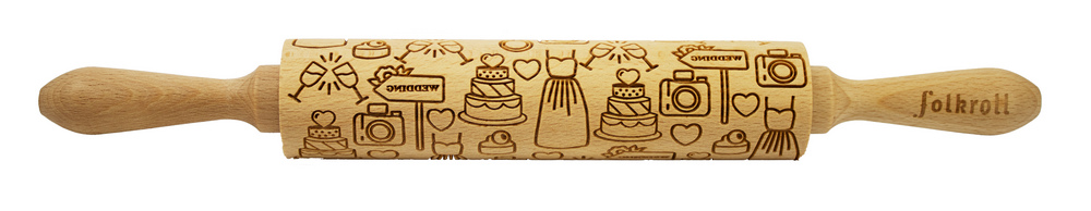 Nudelholz Hochzeit Medium