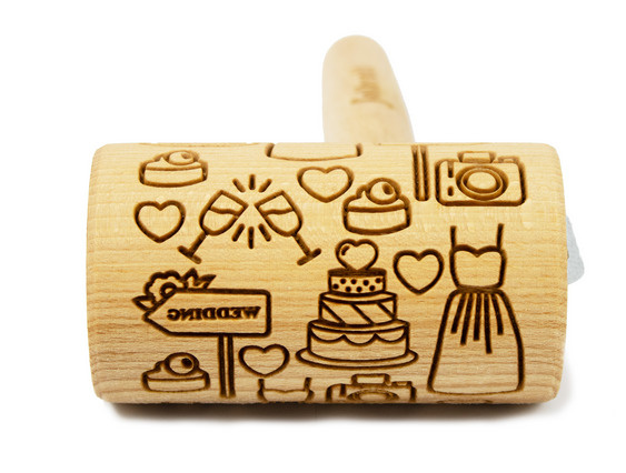 Nudelholz Hochzeit Mini