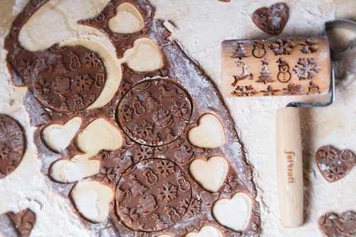 Nudelholz Winter Mix