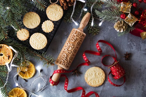 Nudelholz Magische Weihnachten