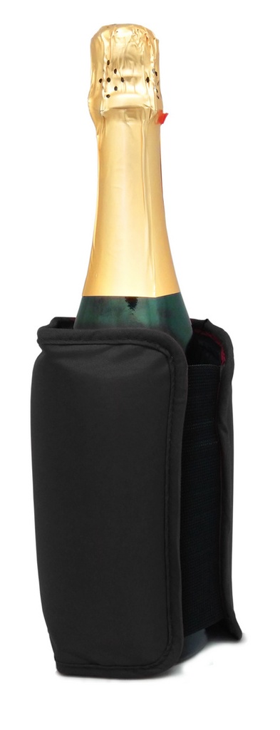 Flaschenkühler verstellbar schwarz