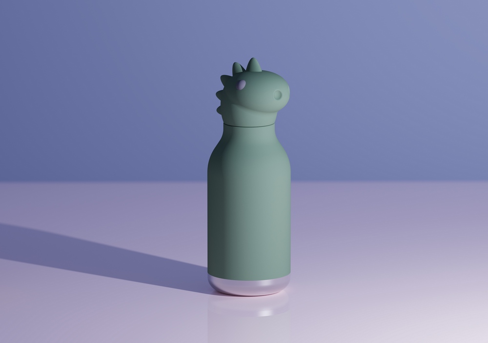 Isolierflasche Dino