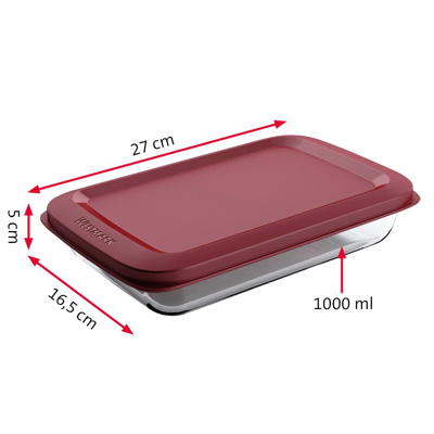 Aufschnittschale Glas 1000 ml 