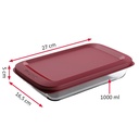 Aufschnittschale Glas 1000 ml 