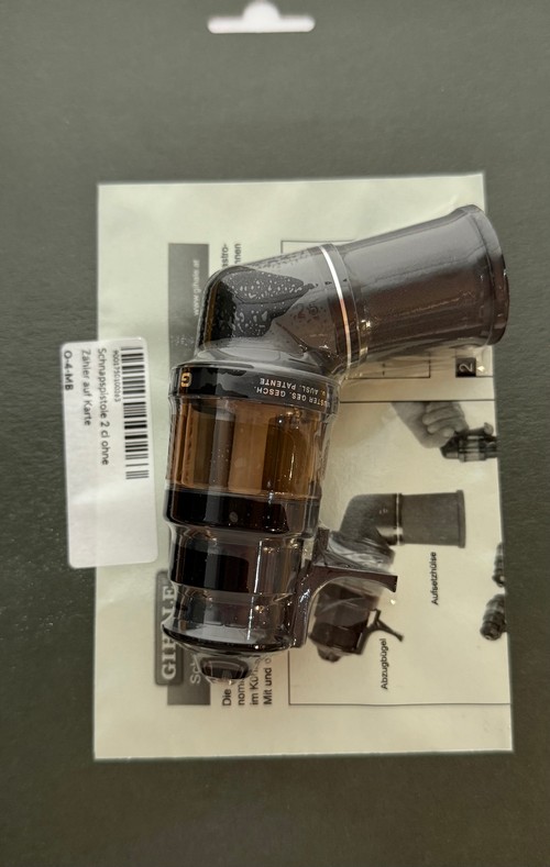 Schnapspistole 2 cl ohne Zähler auf Karte