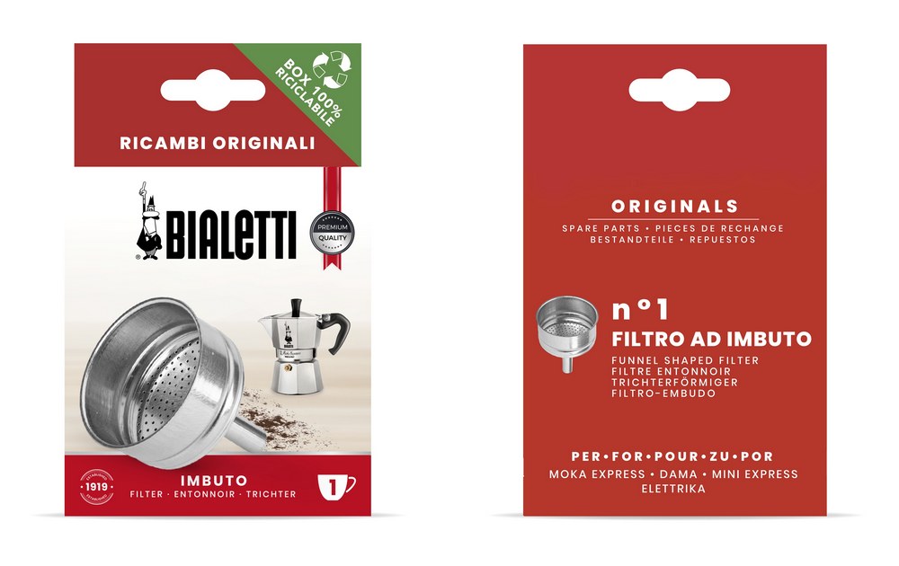 Trichter Aluminium 1 Tasse