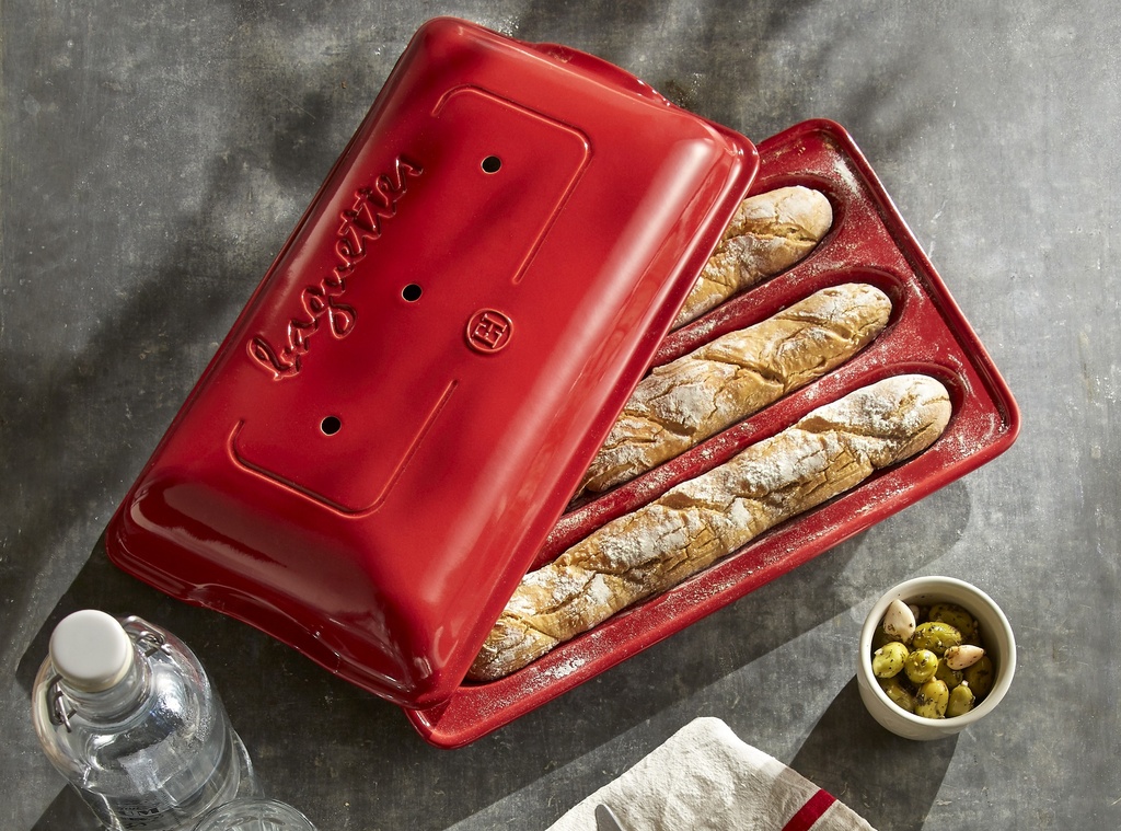 Baguetteform 3-fach Wein