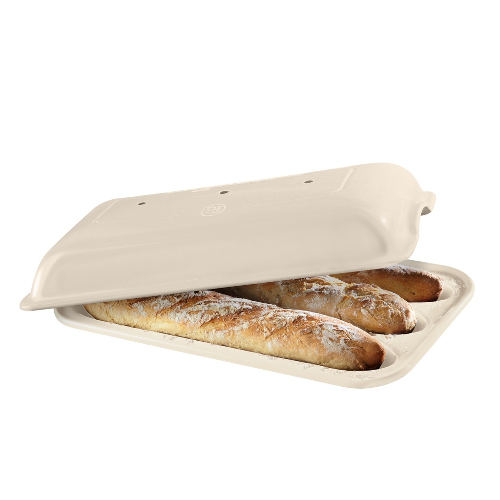 Baguetteform 3-fach Leinen