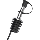 2 Ausgießer »Inox Standard«, PE-Kork, Schlaufenkäppchen