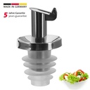 Ausgießer »Inox Öl-Spezial«, Silikonkork, Metallkläppchen
